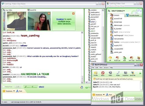 Camfrog Video Chat for Windows